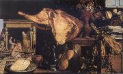 Pieter Aertsen Vanitas still-life in the background Christ in the House of Mary and Martha Sweden oil painting reproduction